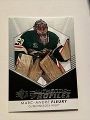 Marc Andre Fleury #AP-12 Hockey Cards 2022 SP Authentic Profiles Prices