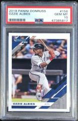 Ozzie Albies Baseball Cards 2019 Panini Donruss Prices