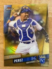 Salvador Perez [Gold Refractor] #2 Baseball Cards 2019 Topps Finest Prices