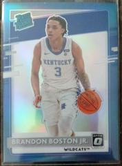 Brandon Boston Jr. [Blue] #225 Basketball Cards 2021 Panini Chronicles Draft Picks Prices