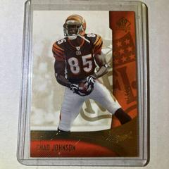 Chad Johnson [Gold] #19 Football Cards 2006 SP Authentic Prices
