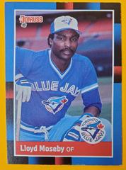 Lloyd Anthony Moseby #367 Baseball Cards 1988 Donruss Prices