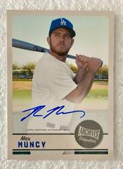 Max Muncy [Autograph] #AS-MMU Baseball Cards 2019 Topps Archives Snapshots Prices