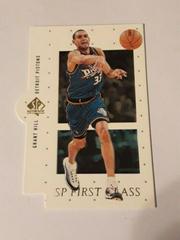Grant Hill #FC9 Basketball Cards 1998 SP Authentic First Class Prices
