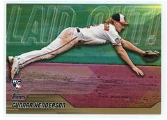 Gunnar Henderson [Gold] #LO-19 Baseball Cards 2023 Topps Update Laid Out Prices