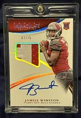 Jameis Winston [Autograph Patch Gold] #165 Football Cards 2015 Panini Immaculate Prices