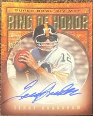 Terry Bradshaw Football Cards 2002 Topps Ring of Honor Autographs Prices