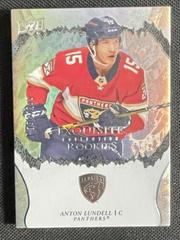 Anton Lundell #R-38 Hockey Cards 2021 Upper Deck Ice Exquisite Collection Rookies Prices