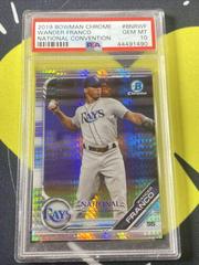 Wander Franco Baseball Cards 2019 Bowman Chrome National Convention Prices