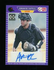 Adrian Del Castillo #PS-ADC Baseball Cards 2021 Pro Set Autographs Prices