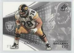 Robert Gallery #159 Football Cards 2004 SP Game Used Prices