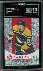 Sidney Crosby [Red] #P-6 Hockey Cards 2022 SP Authentic Pageantry Prices