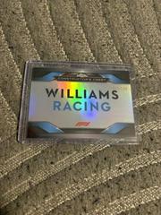 Williams Racing #CC-WR Racing Cards 2023 Topps Chrome Formula 1 Constructor’s Crest Prices