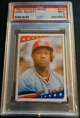 Kirby Puckett #376 Baseball Cards 1985 Topps Stickers Prices