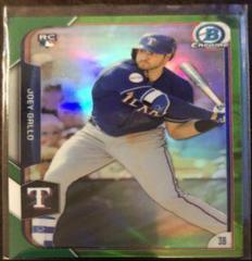 Joey Gallo [Green Refractor] #185 Baseball Cards 2015 Bowman Chrome Prices