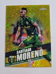 Santiago Moreno [Gold Mini Diamond] #103 Soccer Cards 2022 Topps Chrome MLS Prices