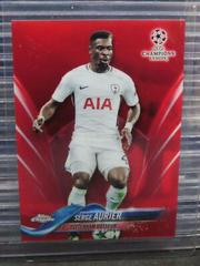 Serge Gnabry [Red Refractor] #53 Soccer Cards 2018 Topps Chrome UEFA Champions League Prices