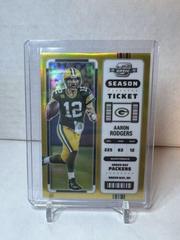 Aaron Rodgers [Gold] #23 Football Cards 2022 Panini Contenders Optic Prices