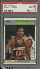 Craig Hodges #52 Basketball Cards 1987 Fleer Prices