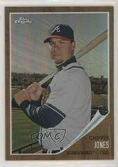 Chipper Jones [Refractor] #C140 Baseball Cards 2011 Topps Heritage Chrome Prices