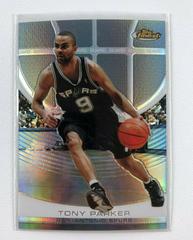 Tony Parker [Refractor] Basketball Cards 2005 Finest Prices
