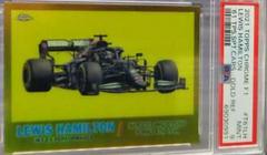 Lewis Hamilton [Gold] #T61-LH Racing Cards 2021 Topps Chrome Formula 1 1961 Sports Cars Prices