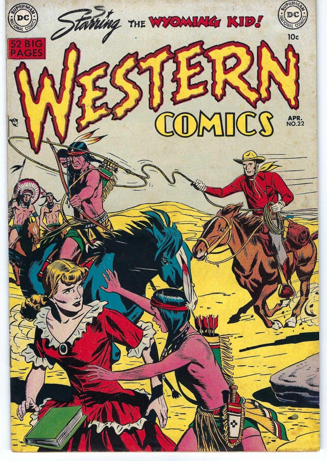 Western Comics #22 (1951) Comic Books Western Comics