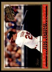 Jim Thome [Diamondbacks Inaugural] #290 Baseball Cards 1998 Topps Prices