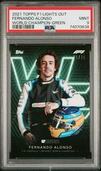 Fernando Alonso [Green] Racing Cards 2021 Topps Formula 1 Lights Out Prices