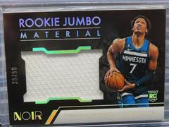 Wendell Moore Jr. #RJM-WMJ Basketball Cards 2022 Panini Noir Rookie Jumbo Material Prices
