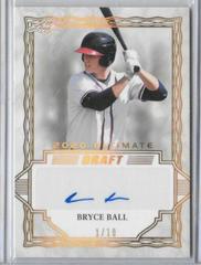 Bryce Ball [Gold Spectrum] #BA-BB3 Baseball Cards 2020 Leaf Ultimate Autographs Prices