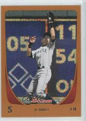 Ichiro [Orange] #153 Baseball Cards 2011 Bowman Prices