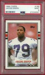 Jacob Green Football Cards 1989 Topps Prices