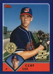 Cliff Lee [Home Team Advantage] #304 Baseball Cards 2003 Topps Prices