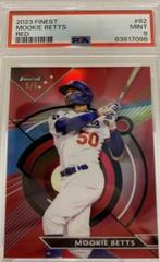 Mookie Betts [Red] #62 Baseball Cards 2023 Topps Finest Prices