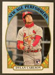 Dylan Carlson Baseball Cards 2021 Topps Heritage New Age Performers Prices
