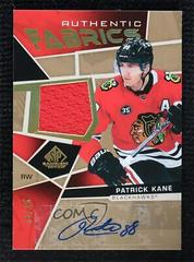 Patrick Kane [Autograph] Hockey Cards 2021 SP Game Used Authentic Fabrics Prices