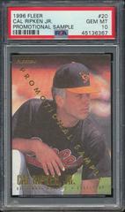 Cal Ripken Jr. #20 Baseball Cards 1996 Fleer Prices