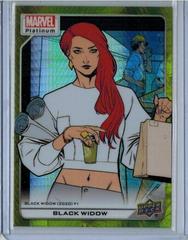 Black Widow [Yellow Spotlight] #176 Marvel 2023 Upper Deck Platinum Prices