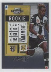 Yann Karamoh #3 Soccer Cards 2020 Panini Chronicles Contenders Rookie Ticket Serie A Prices