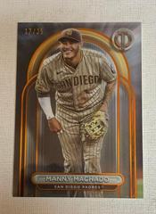 Manny Machado [Orange] #4 Baseball Cards 2024 Topps Tribute Prices