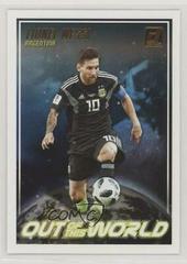 Lionel Messi Soccer Cards 2018 Panini Donruss Out of This World Prices