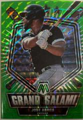 Jose Abreu [Green Fluorescent] Baseball Cards 2022 Panini Mosaic Grand Salami Prices