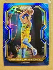 Courtney Vandersloot [Blue Prizm] Basketball Cards 2021 Panini Prizm WNBA Prices