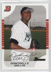 Dontrelle Willis #36 Baseball Cards 2005 Bowman Prices
