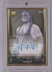 Kane [Gold] Wrestling Cards 2021 Topps WWE Undisputed Framed Autographs Prices