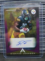 Diontae Johnson [Purple] Football Cards 2021 Panini Chronicles Ascension Autographs Prices