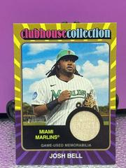 Josh Bell [Gold] #CCR-JB Baseball Cards 2024 Topps Heritage Clubhouse Collection Relic Prices