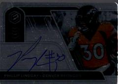 Phillip Lindsay #SS-PL Football Cards 2020 Panini Elements Steel Signatures Prices