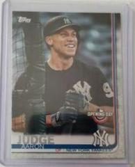 Aaron Judge [Black Jersey] #15 Baseball Cards 2019 Topps Opening Day Prices